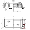 High Stability Railway Concret Slab Sleeper for Metro